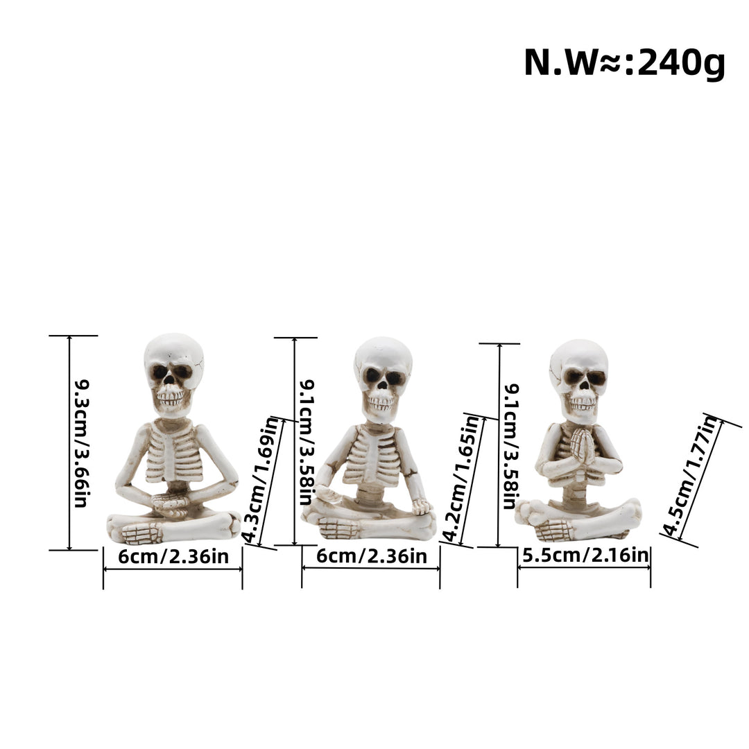 Dekorative Skelettfigur Karnz