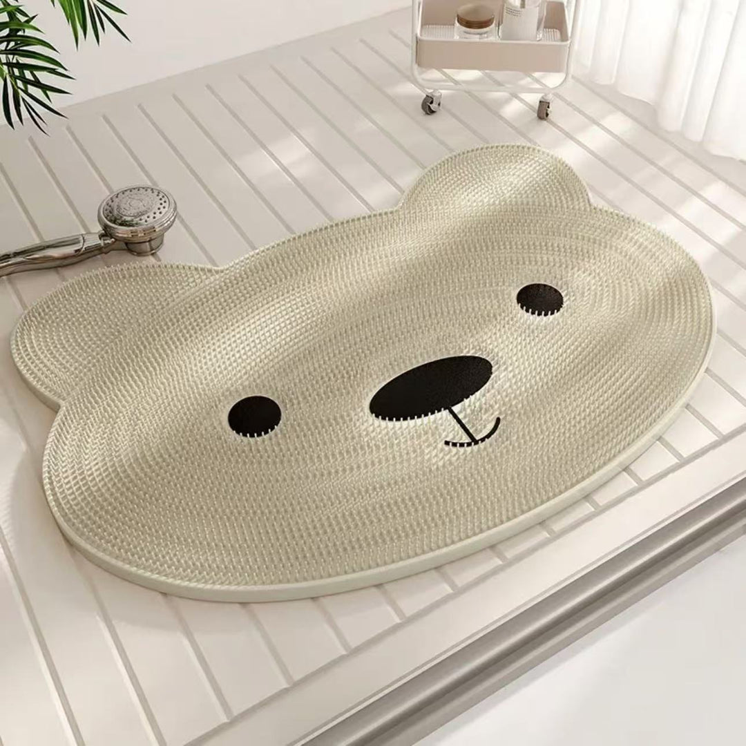 Süße Bären Design Duschmatte Karnz