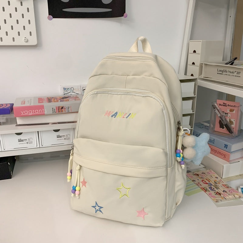 Verspielter mit Sternen verzierter Rucksack Karnz