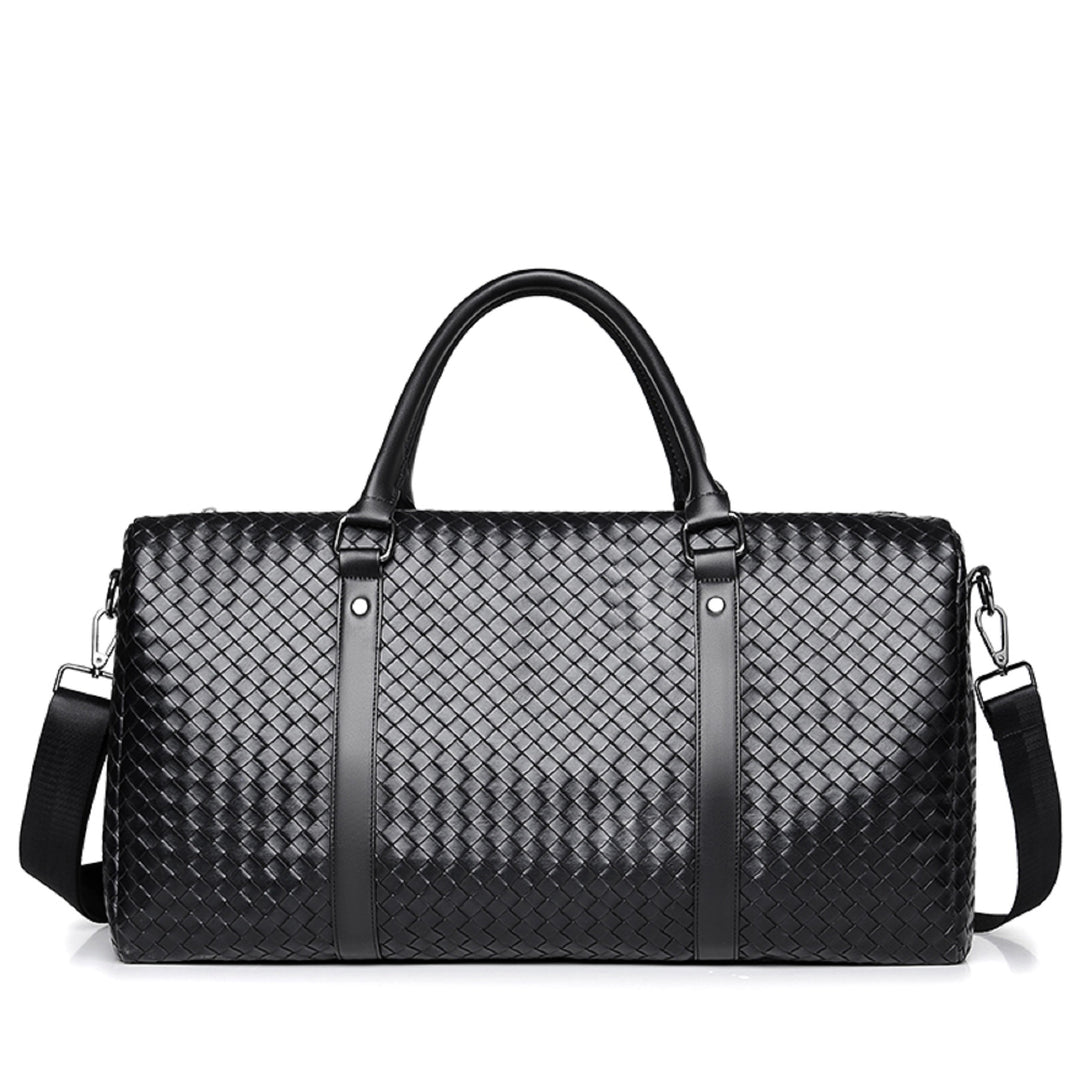 Premium Gewebte Leder Reisetasche Karnz