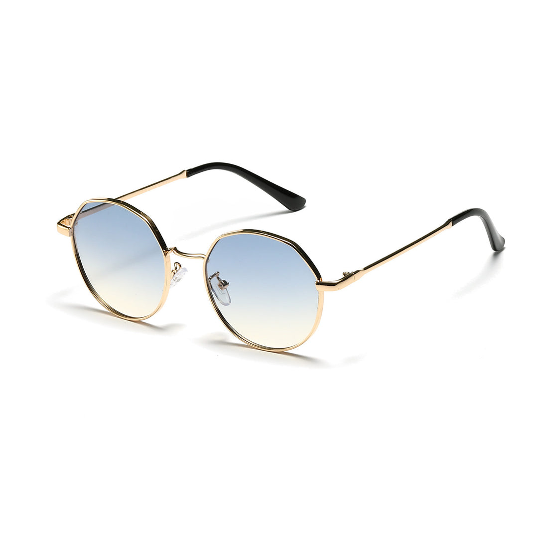 Damen modische achteckige Sonnenbrille mit exklusivem Rahmen Karnz