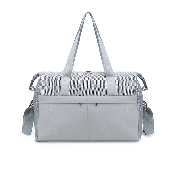 Stilvolle Mesh Sport Duffel Tasche