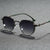 Damen geometrische Sonnenbrille im modernen Design Karnz