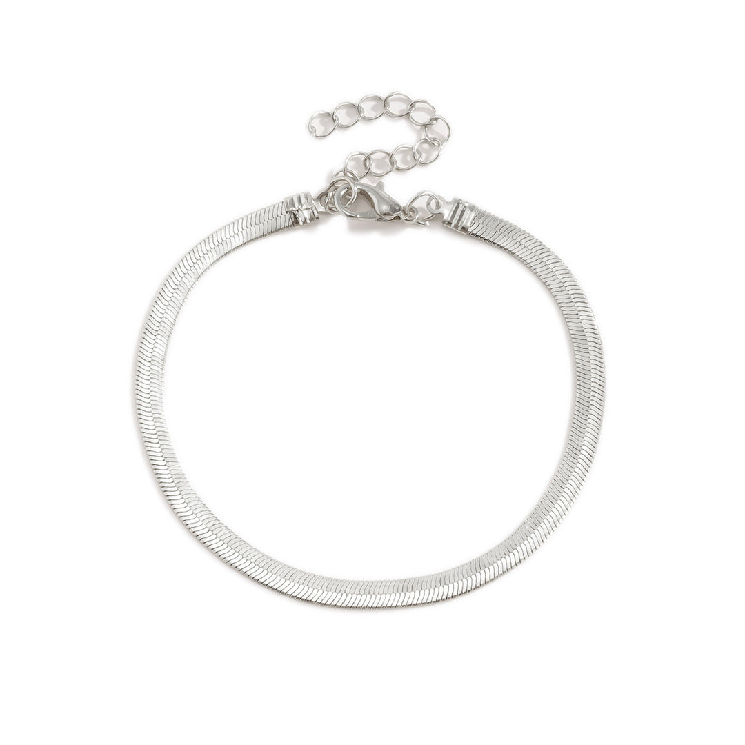 Sleek Snake Chain Bracelet Karnz