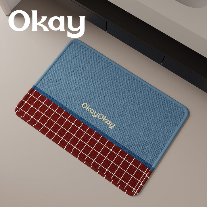 Non-Slip Decorative Low-Profile Entryway Doormat