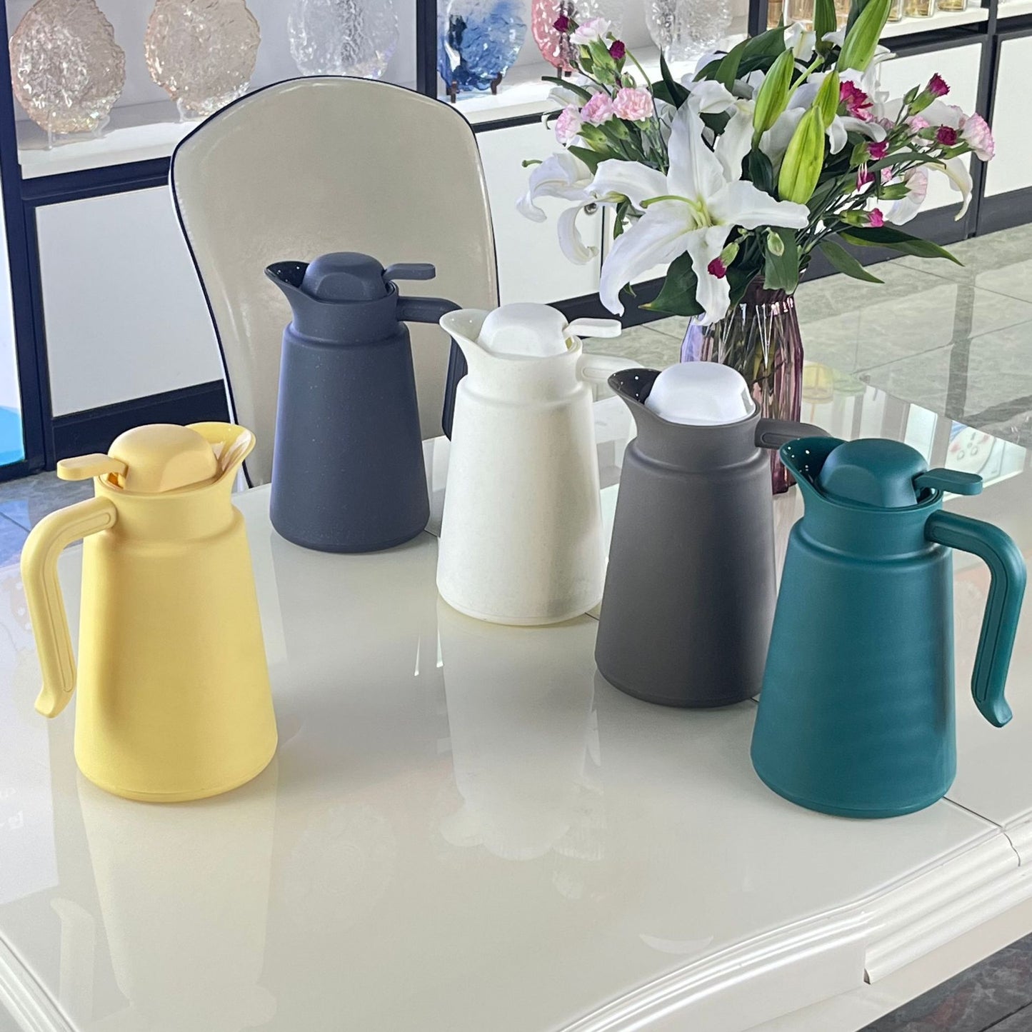 Damen Isolierte Kaffeekanne Karnz
