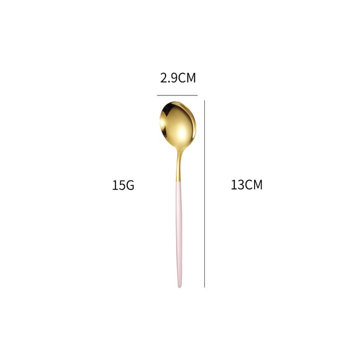 Elegante Spezielle Fingerfood-Gabel mit Rutschfester Griff-Beschichtung Karnz