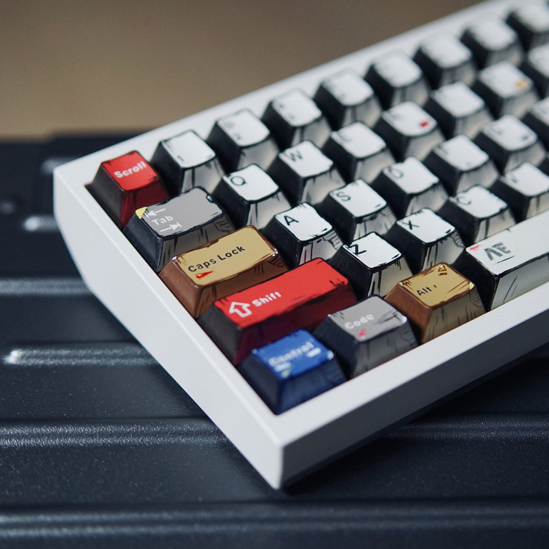 Retro-Themen Benutzerdefinierte Mechanische Tastatur Karnz