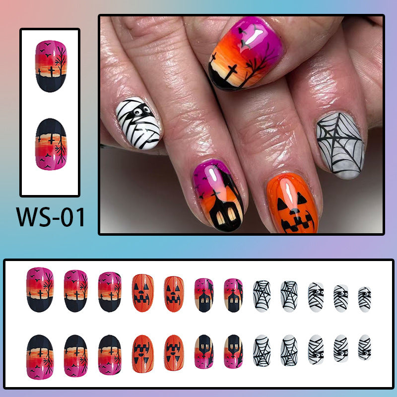 Halloween-Themen Nagelkunst Aufkleber