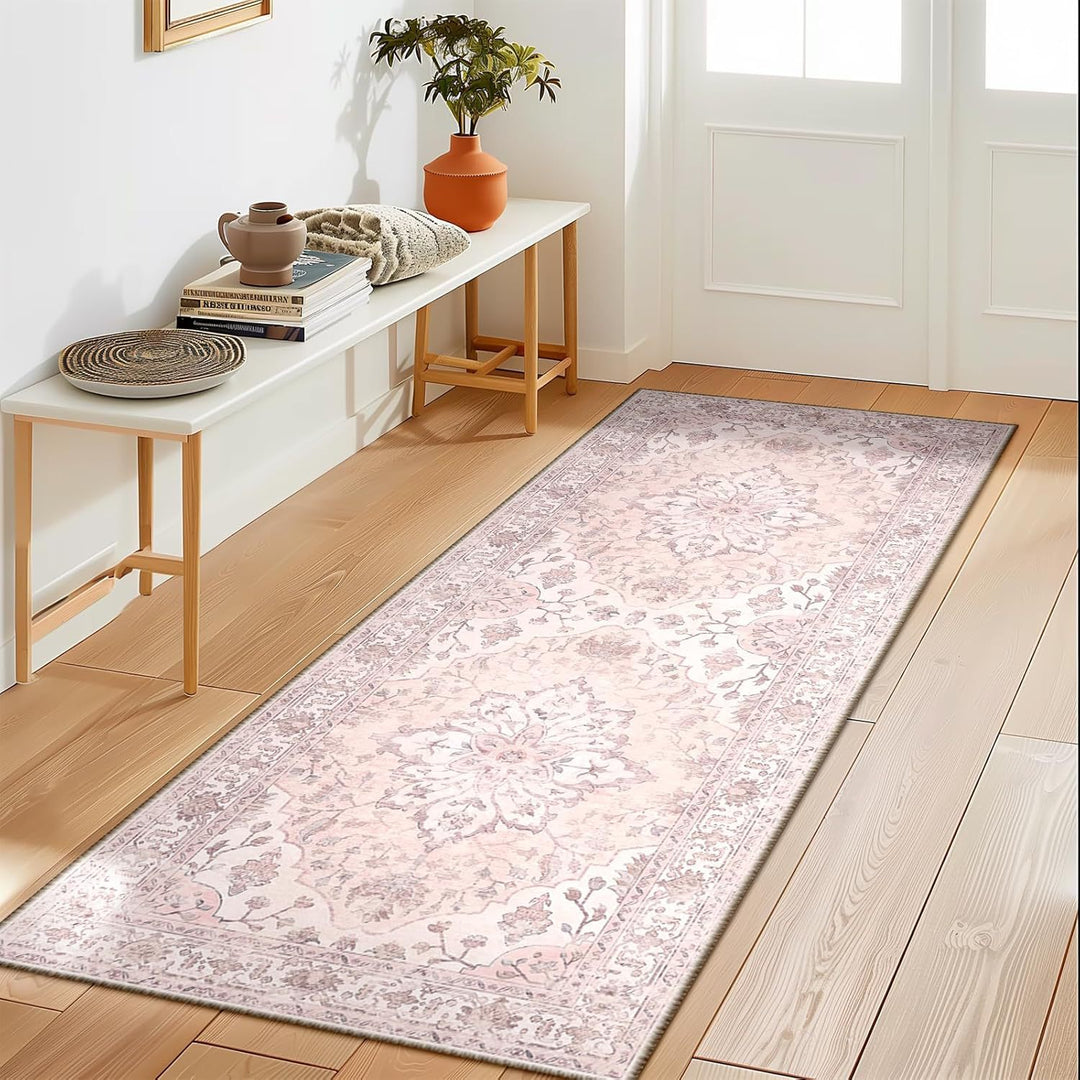 Vintage-inspirierter Läufer Teppich