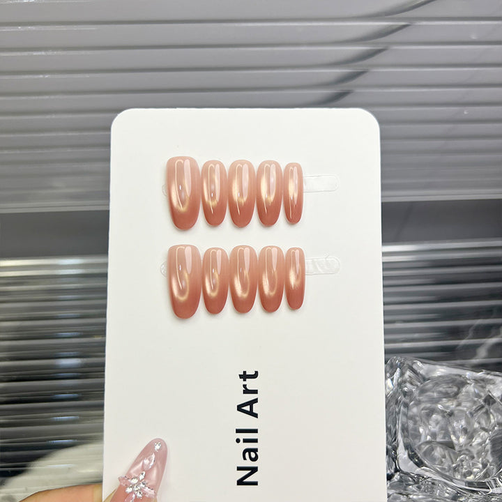 Premium Glänzendes Press-On Nagelset