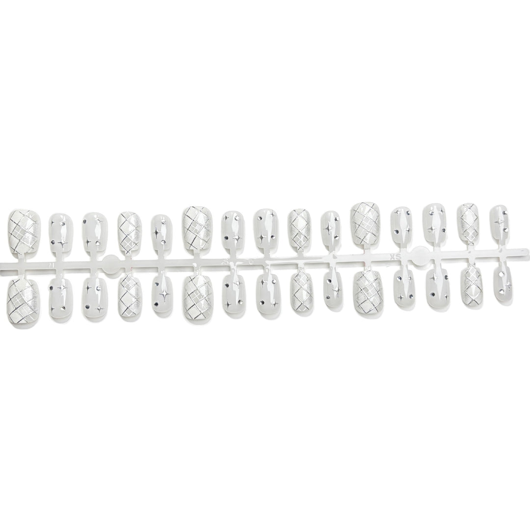 Elegantes dekoratives Press-On-Nagelset 1790745582