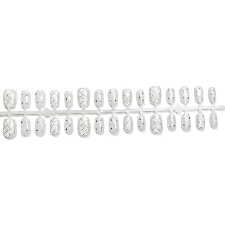 Elegantes dekoratives Press-On-Nagelset 1790745582