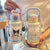 Damen Trinkflasche mit stylishem Kuromi-Design Karnz