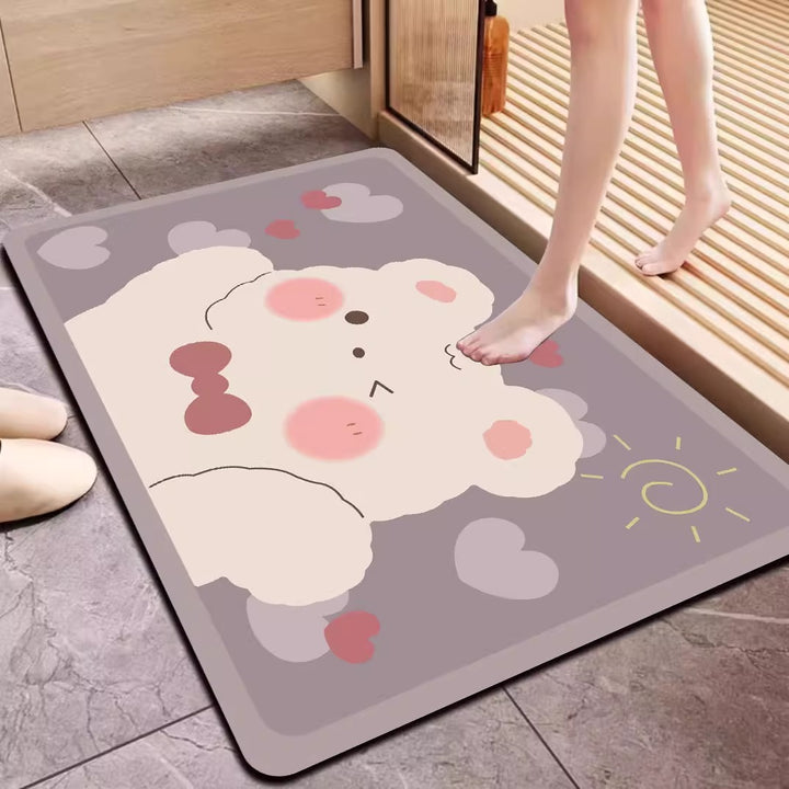 Badteppich für Badezimmer Boden Dekor