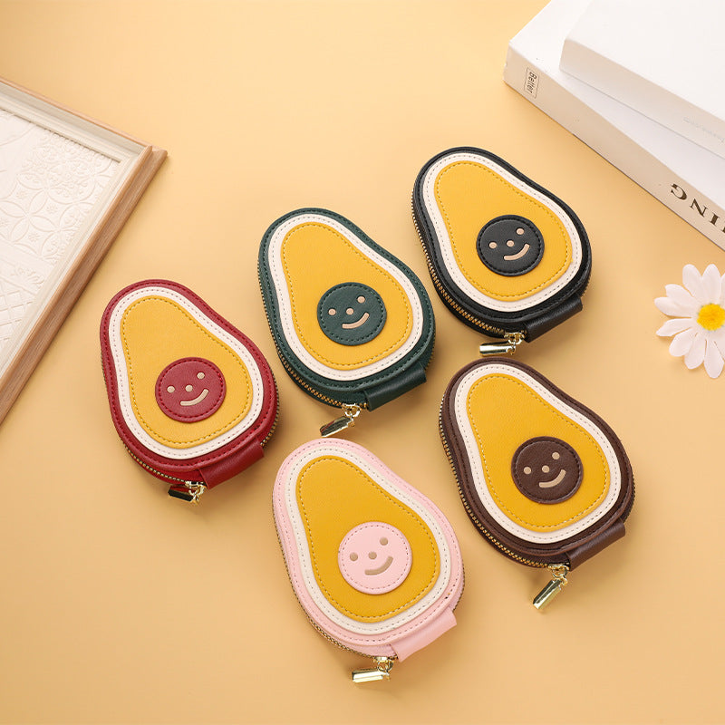 Spaß Obst-Themen Reißverschluss Münztasche Karnz