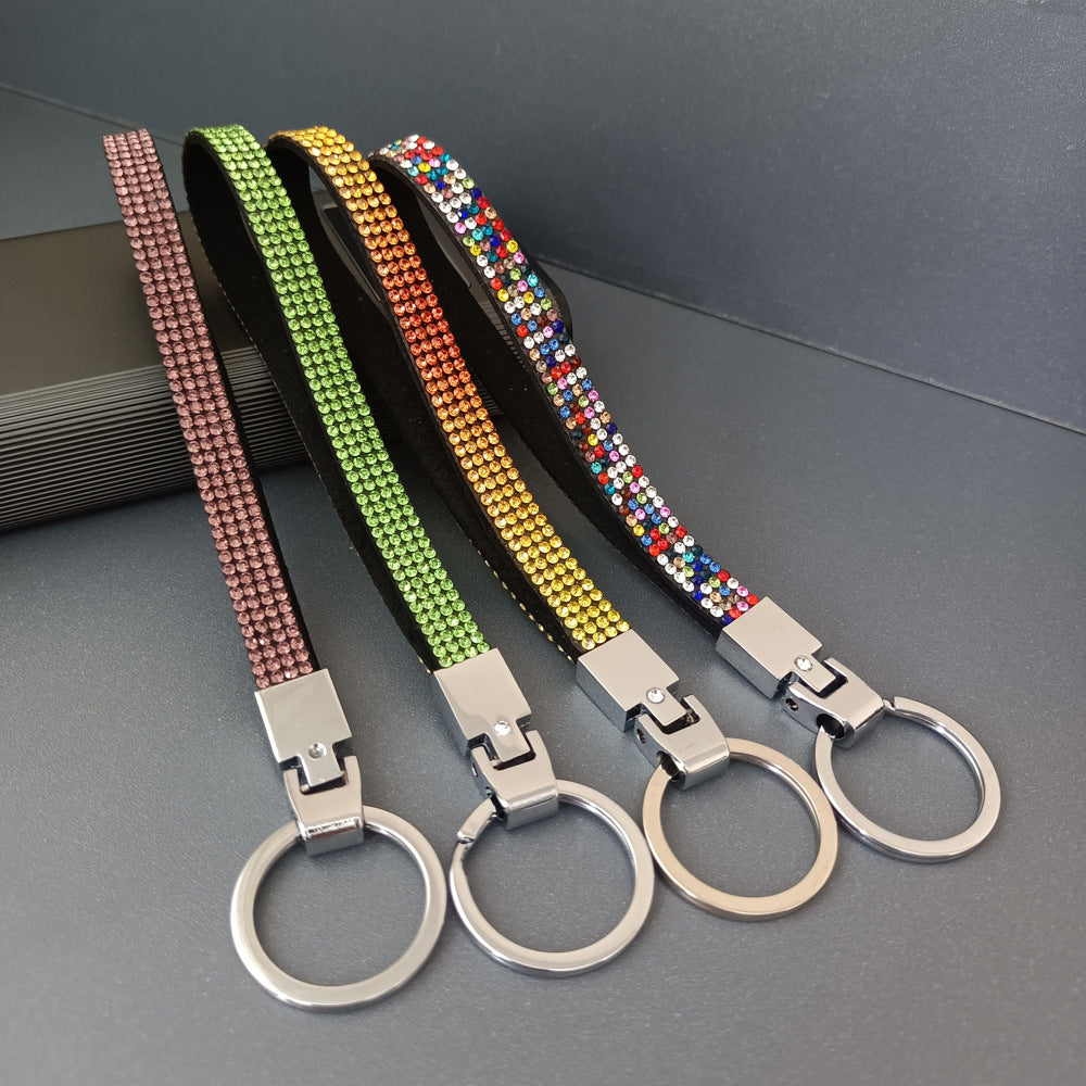 Eleganter Strass-Schlüsselanhänger Strap Karnz