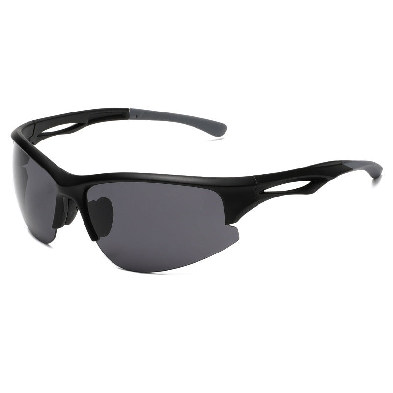 Damen Sportliche Sonnenbrille mit aerodynamischem Design und polarisierten Gläsern Karnz