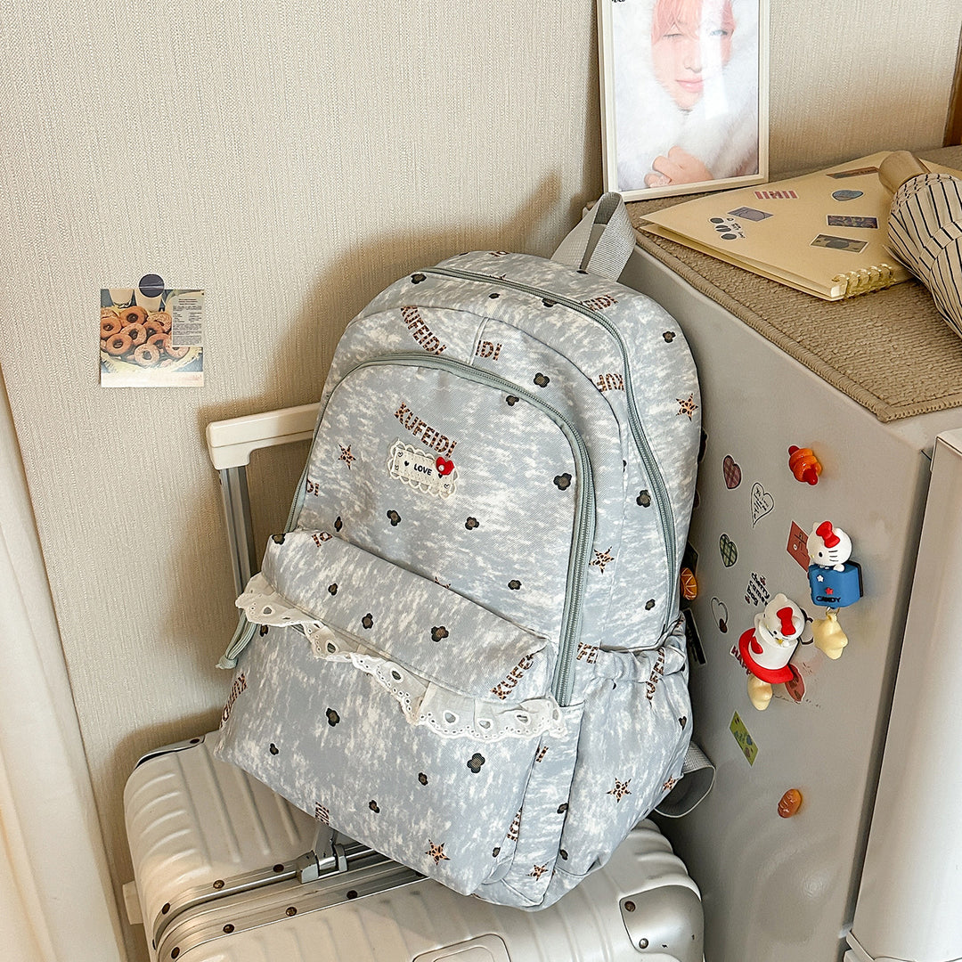 Stylische Lässige Bedruckte Rucksack Karnz
