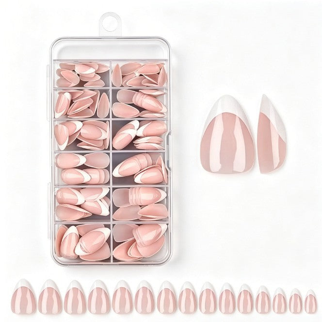 French Tip Nagelkunst Set Karnz