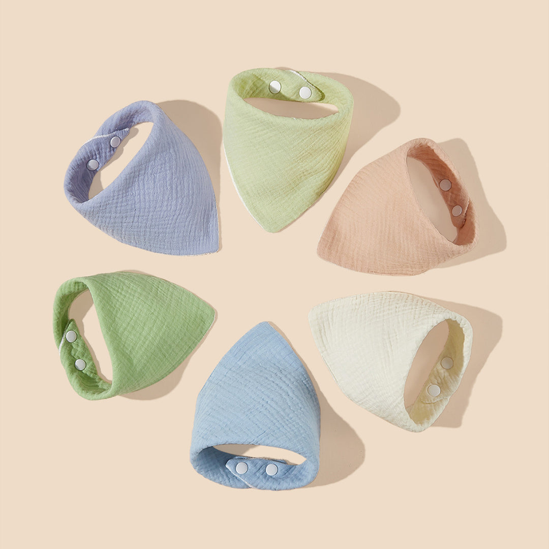 Weiche Musselin Bandana Lätzchen Set Karnz