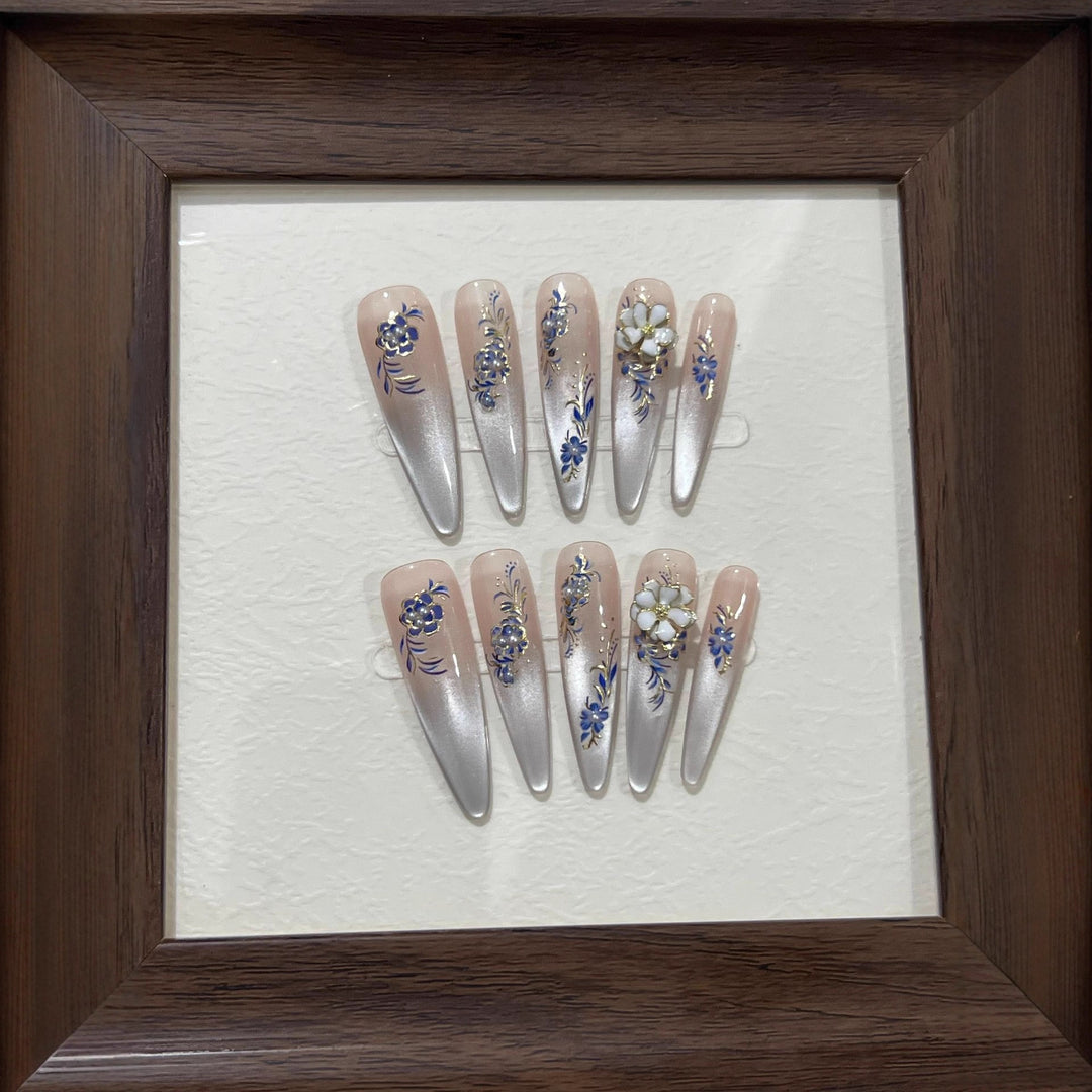 Elegante Blumennagelkunst Tipps Karnz