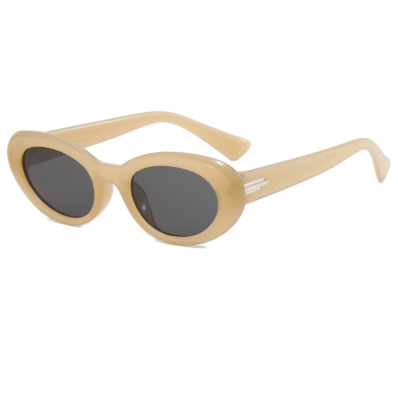 Damen stilvolle Sonnenbrille im extravaganten Design Karnz