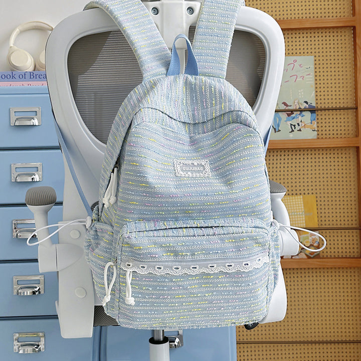 Stylische strukturierte Rucksack