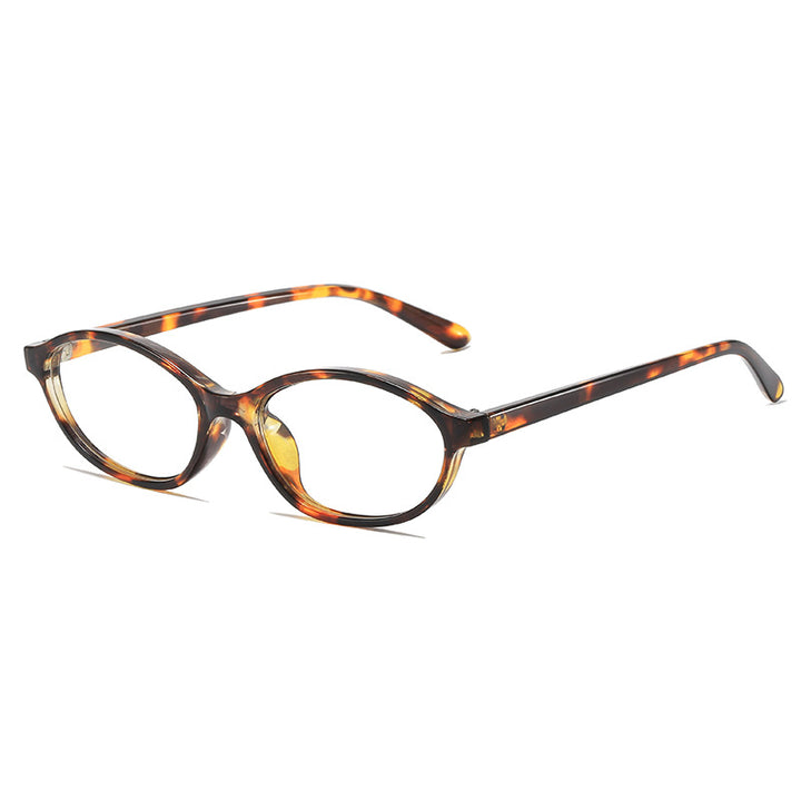 Elegante Vintage-inspirierte ovale Sonnenbrillen Karnz