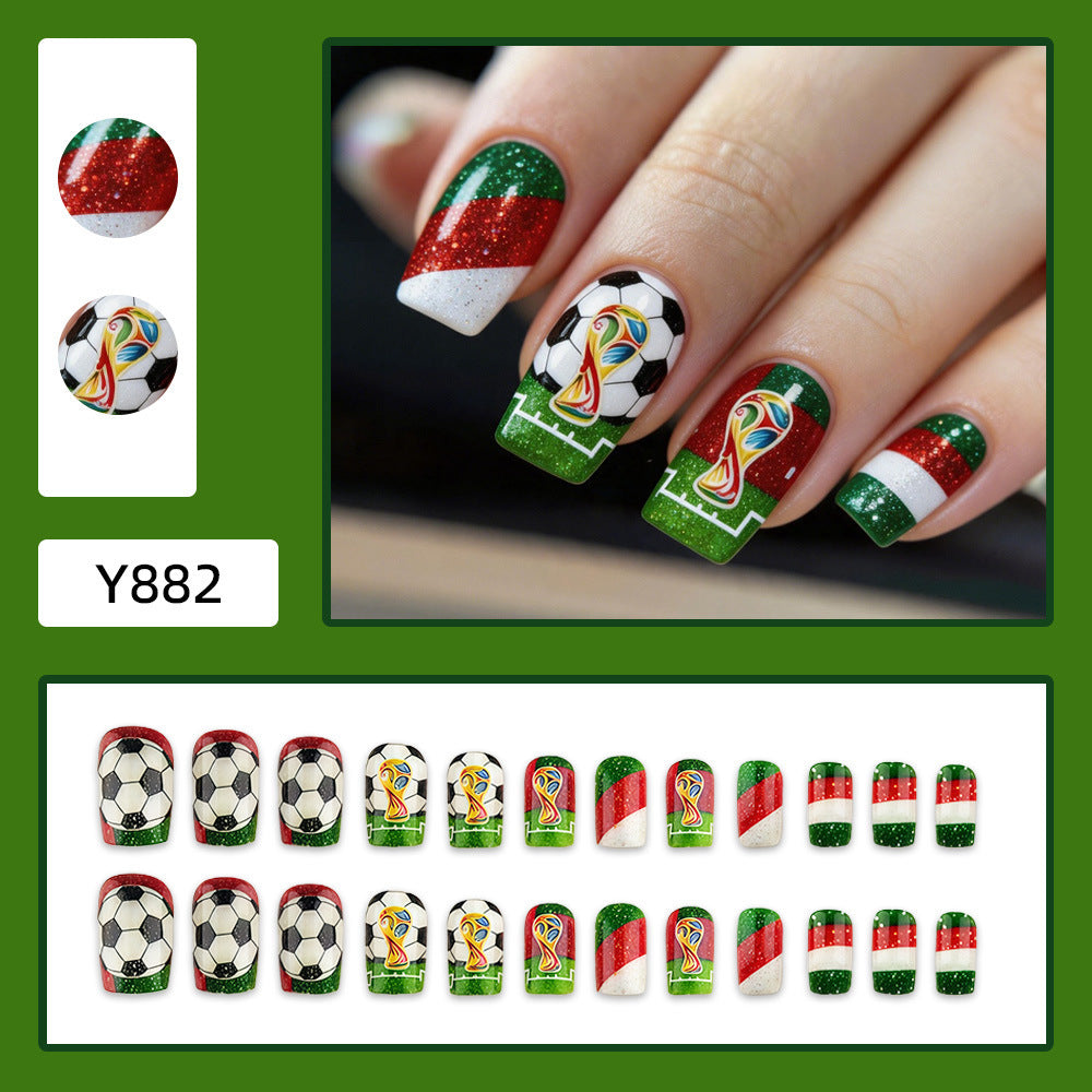 Sportliche Nagelkunst Karnz