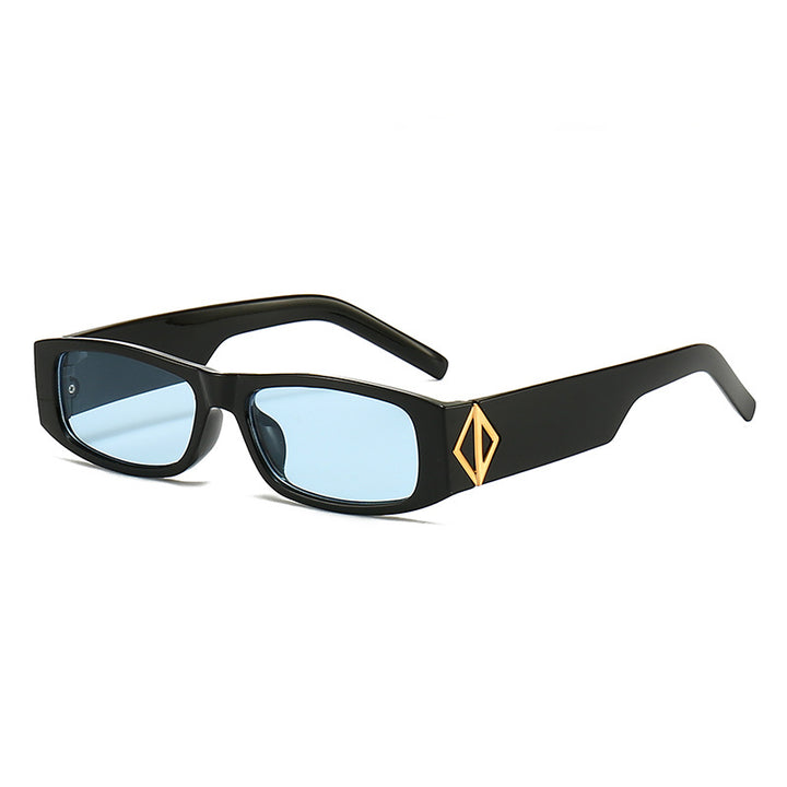 Avant-Garde Rechteckrahmen Sonnenbrille