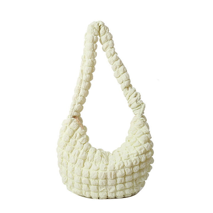 Texturiertes Stoff-Hobo-Bag Karnz