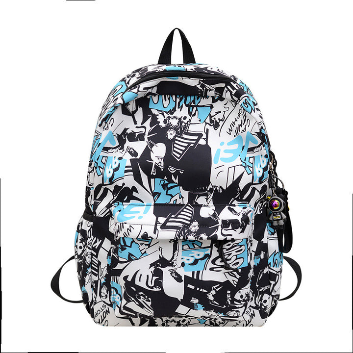 Künstlerischer Grafikdruck Rucksack Karnz