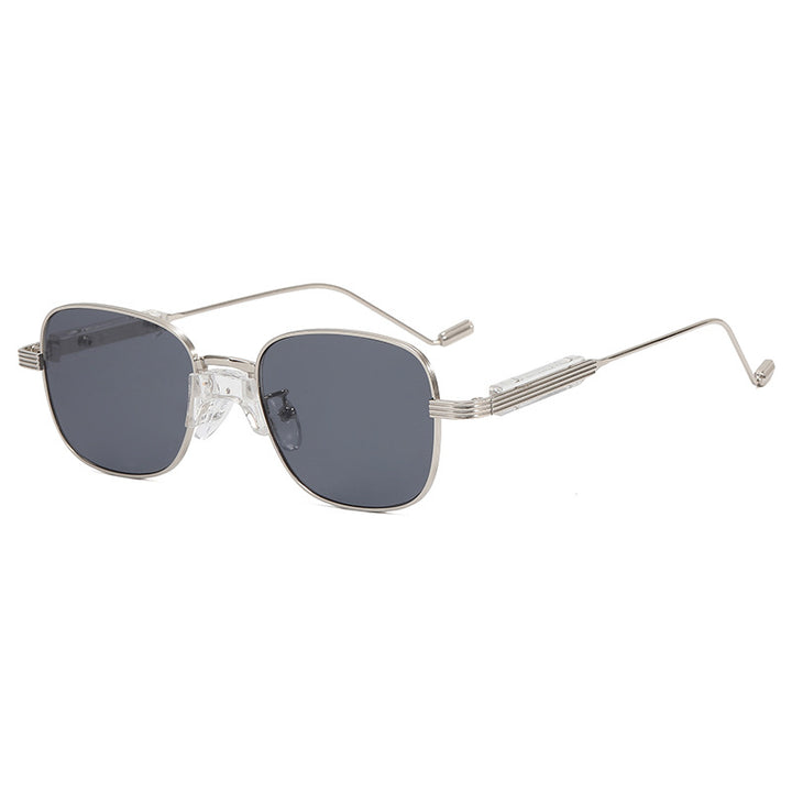 Modische Retro-Sonnenbrille mit Eckigem Rahmen Karnz