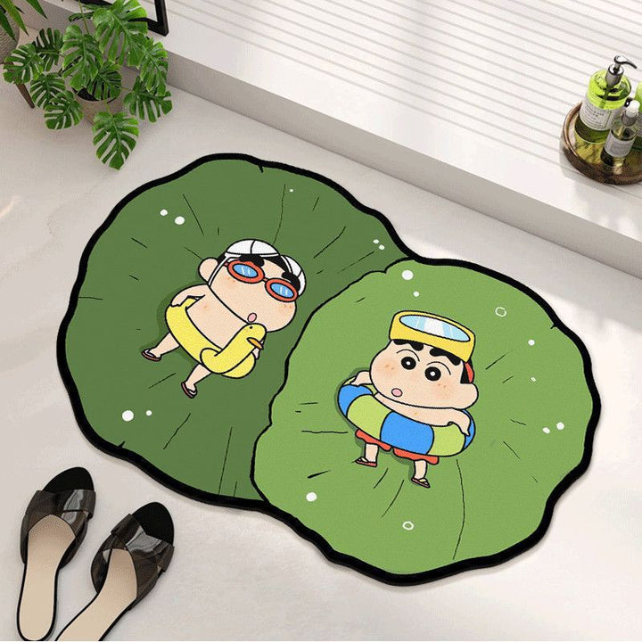 Leuk-Theme Badematte