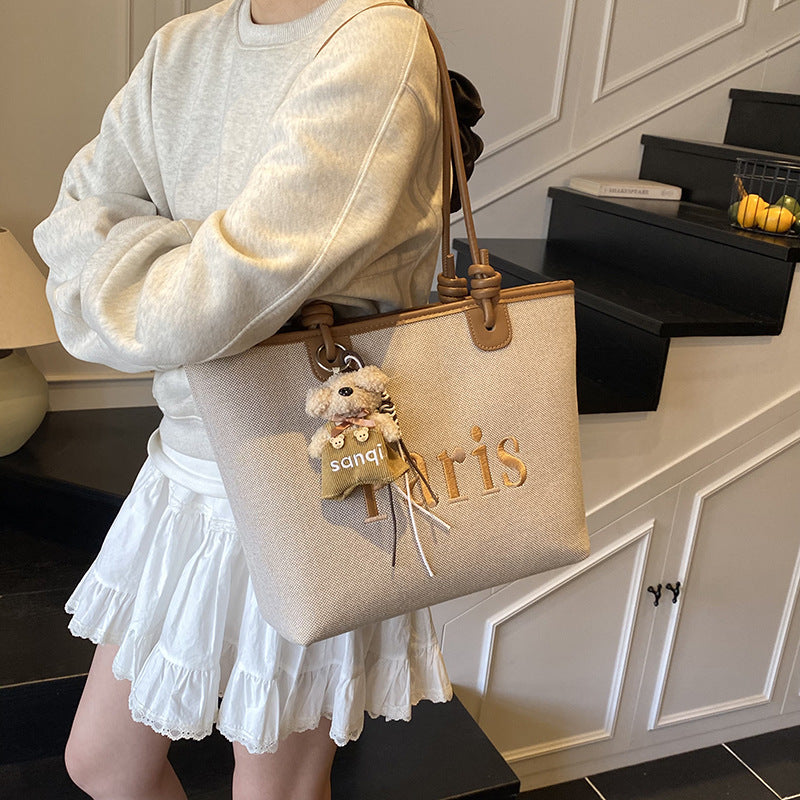 Elegante Paris Themen Handtasche Karnz