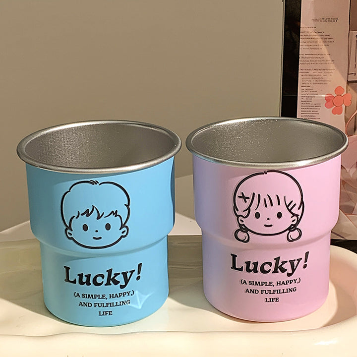 Keramiktasse mit Verspieltem Kindermotiv Karnz