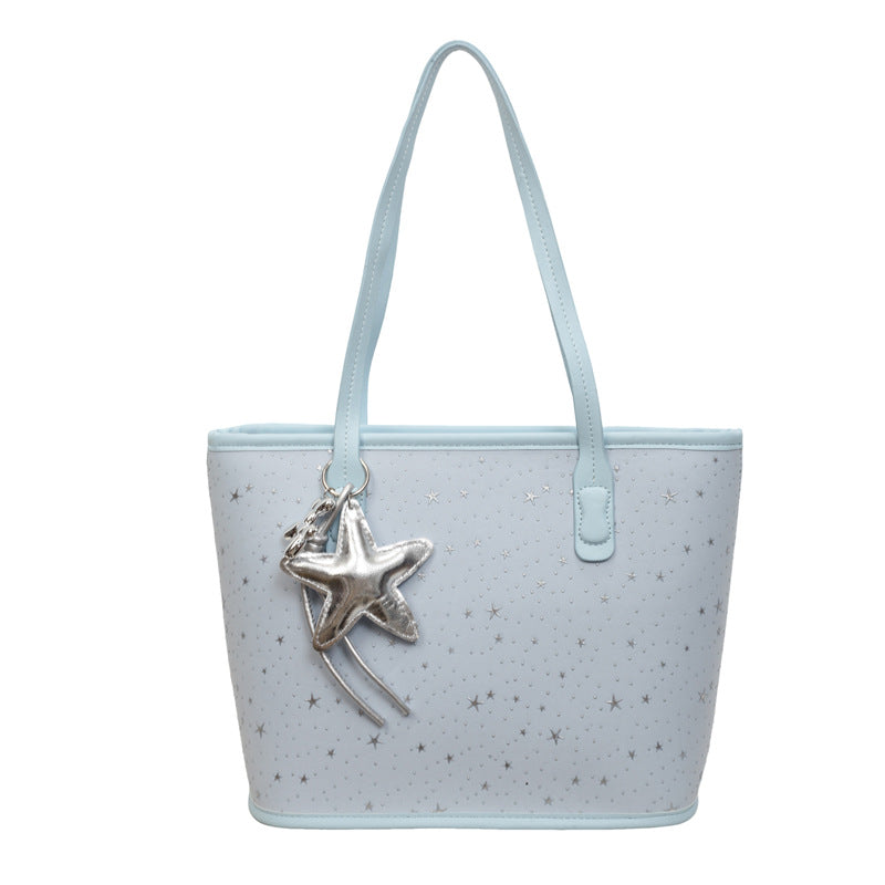 Trendige Sternen-Print Tote Bag Karnz