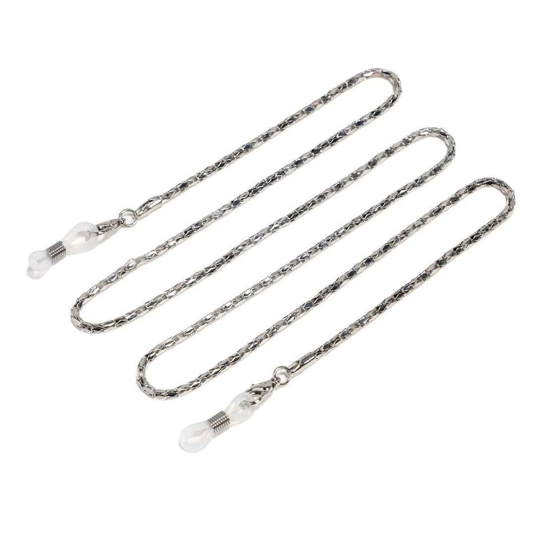 Stylische Metall Sonnenbrillen Kette Karnz