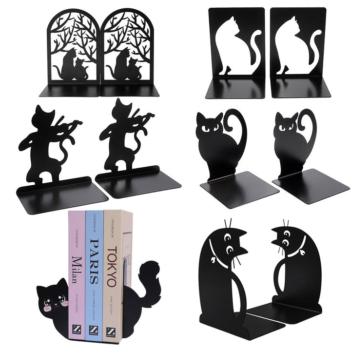Dekorative Katzenbuchstützen