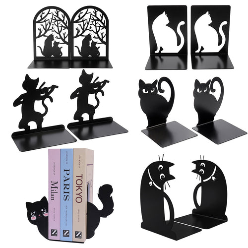 Dekorative Katzenbuchstützen