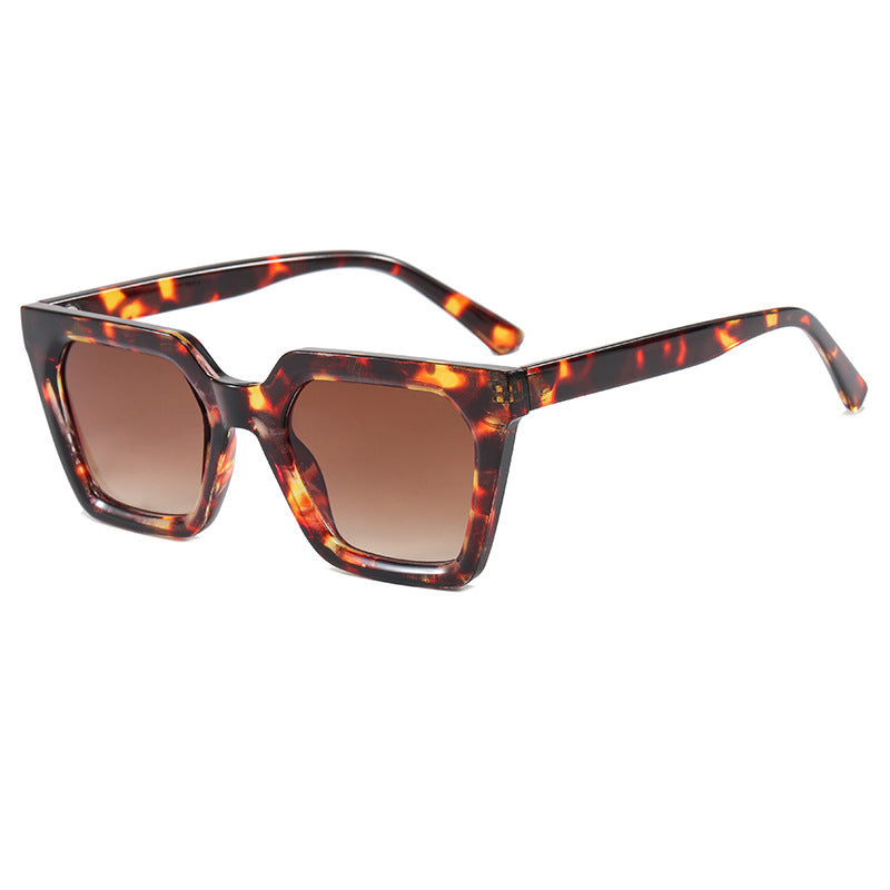 Damen geometrische Sonnenbrille im luxuriösen Acetat-Rahmen Karnz