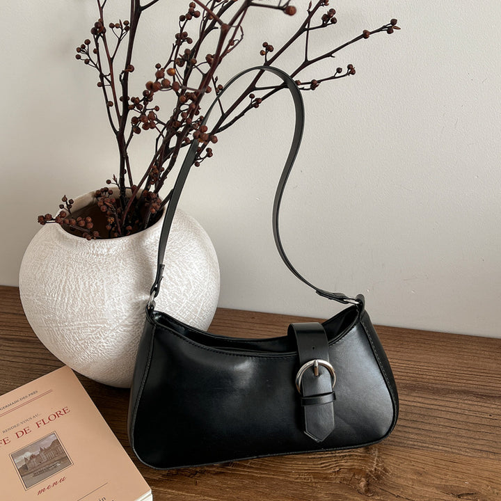 WoStylish Minimalistische Schultertasche Karnz