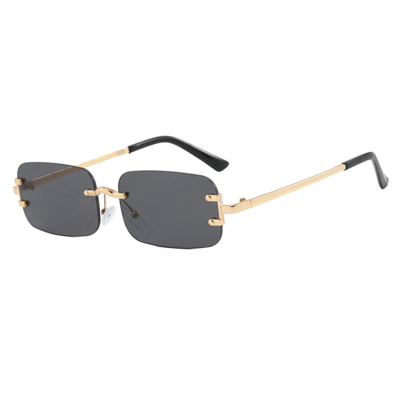 Damen quadratische Sonnenbrille mit hochwertigem Metallrahmen Karnz