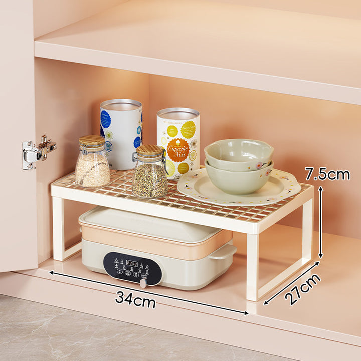 Belüfteter Metallgitter-Schrankregal-Organizer-Rack