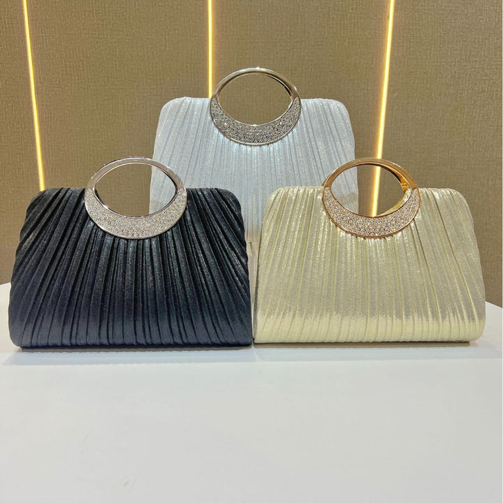 Elegante Falt-Clutch für den Abend