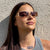 Damen Sportliche Sonnenbrille mit elegantem Rahmen Karnz