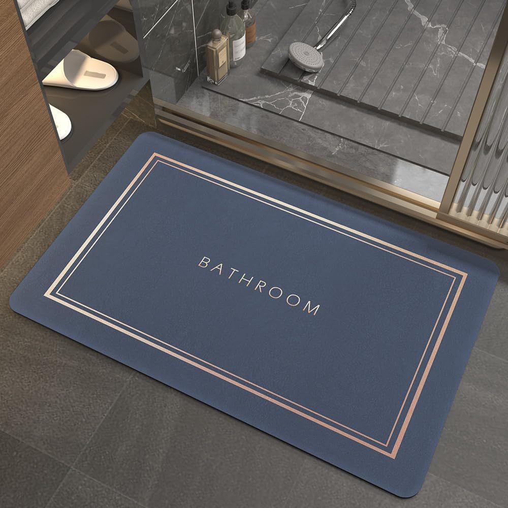 Elegante Minimalistische Badezimmermatte Karnz