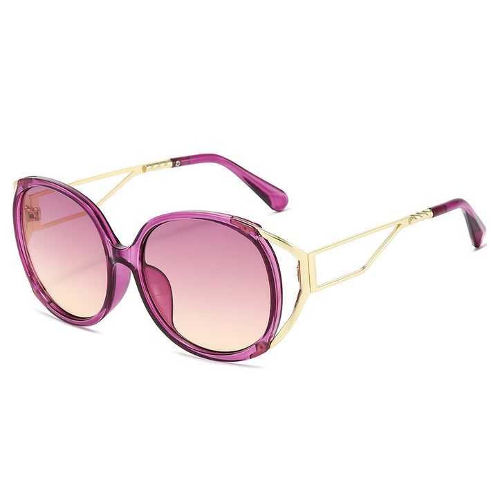 Oversized modische Cat-Eye Sonnenbrille Karnz