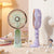 Damen Tragbarer Mini-Ventilator mit innovativem Luftstromsystem Karnz